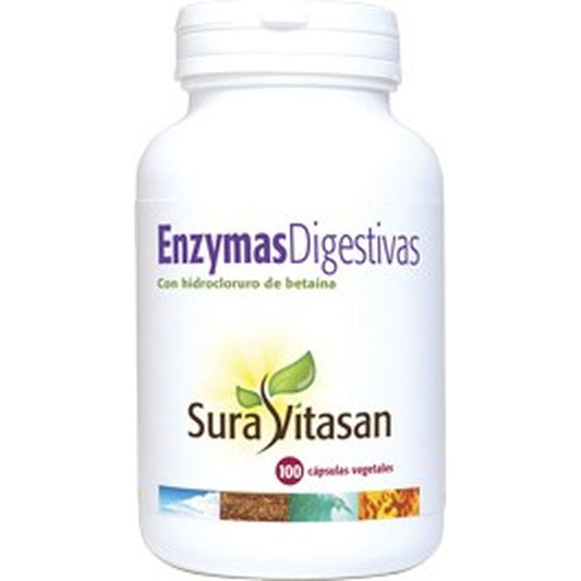 Sura Vitas Enzymas Digestivas , 100 cápsulas