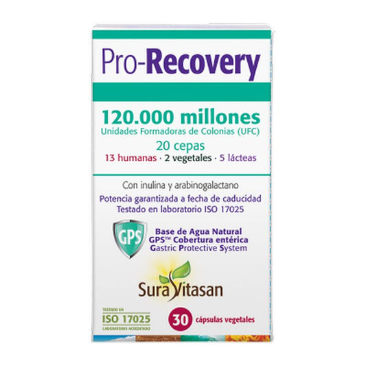 Sura Vitas Pro Recovery, 30 Cápsulas      