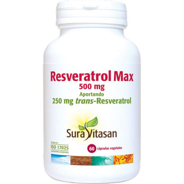 Sura Vitas Resveratrol Max , 60 cápsulas