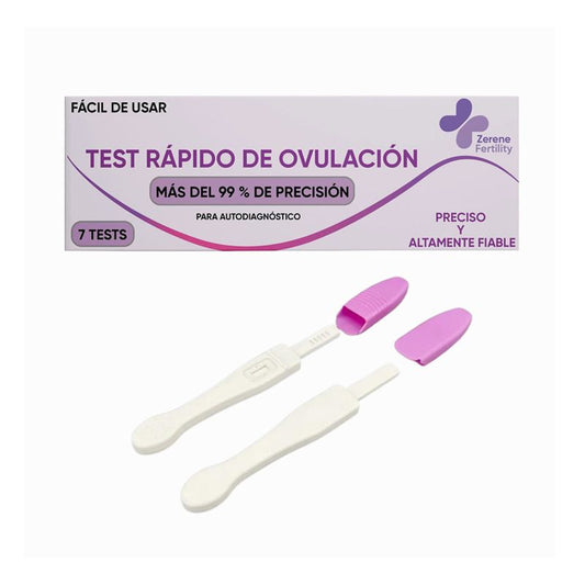 Surgicalmed Zerene Fertility Test De Ovulación De Detección Rápida En Orina De Zerene Fertility - Caja De 7 Unidades, 7 unidades