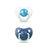 Suavinex Pack 2 Chupetes Nocturnos Azules Para Bebés 6-18 Meses