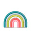 Suavinex Mordedor De Silicona Para Bebés +0 Meses. Anillo De Dentición Flexible Y Ligero. Diseño Arcoiris. Multicolor
