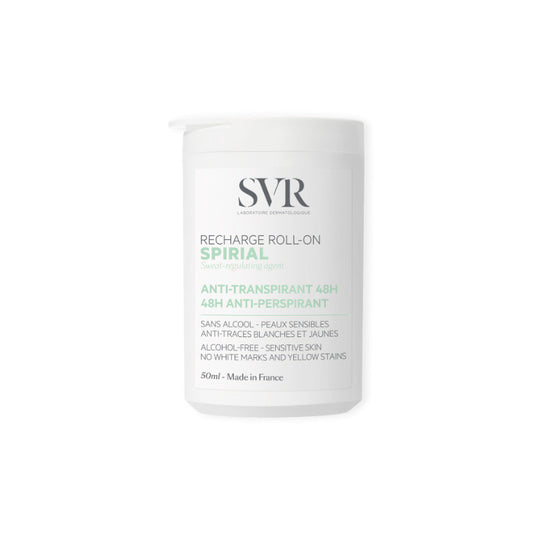 SVR Spirial Desodorante Antitranspirante Recargable, 50 ml