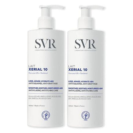 SVR XERIAL PACK Duo XERIAL 10 Leche corporal 400ML