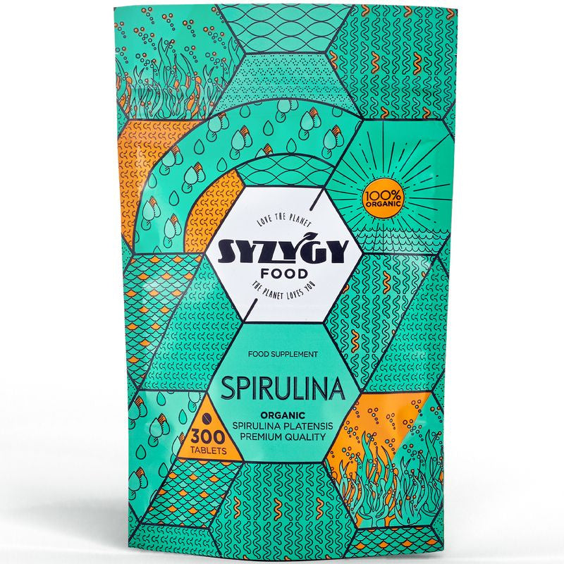 Syzygy Complemento Alimenticio Espirulina Ecológica , 300 comprimidos