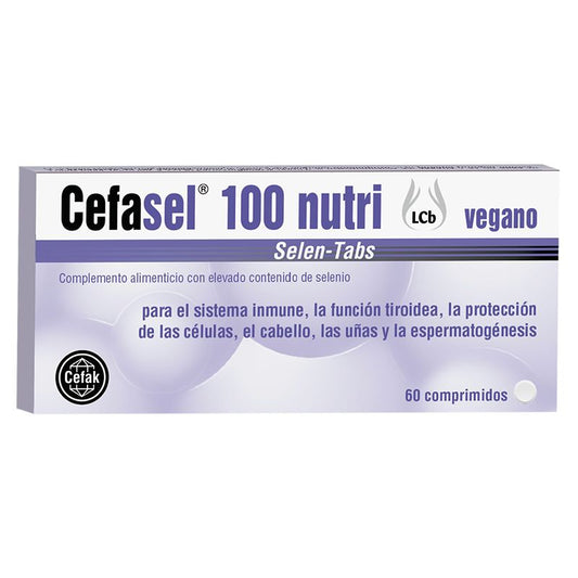 Symbiophar Cefasel 100 Nutri  , 60 comprimidos 