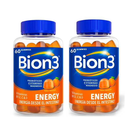 Bion 3  Pack Energy, 2x60 gummies