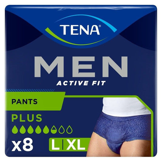 TENA Men Pants Active Large, 8 unidades