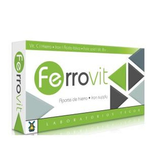 Tegor Ferrovit Vitablets 30 Comprimidos 