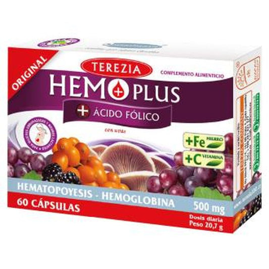 Terezia Hemo Plus + Acido Folico 60Cap. 
