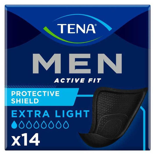 TENA Men Escudo Protector Extra Light - 14 unidades
