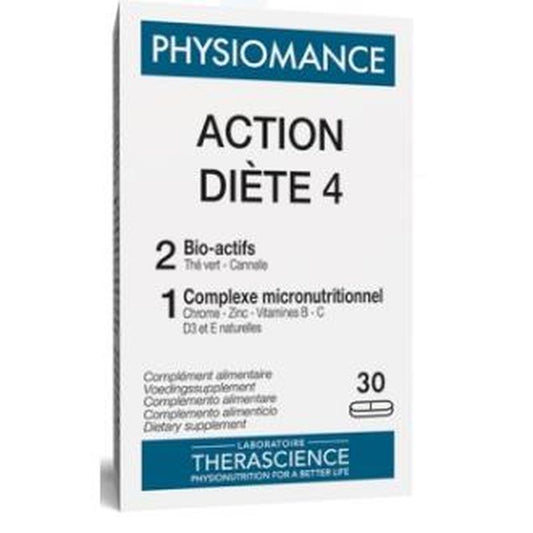 Therascience Physiomance Accion Dieta 4 30 Comprimidos