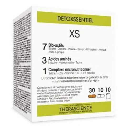 Therascience Detoxssentiel Xs 30 Cápsulas+10 Comprimidos+10 Sbrs.