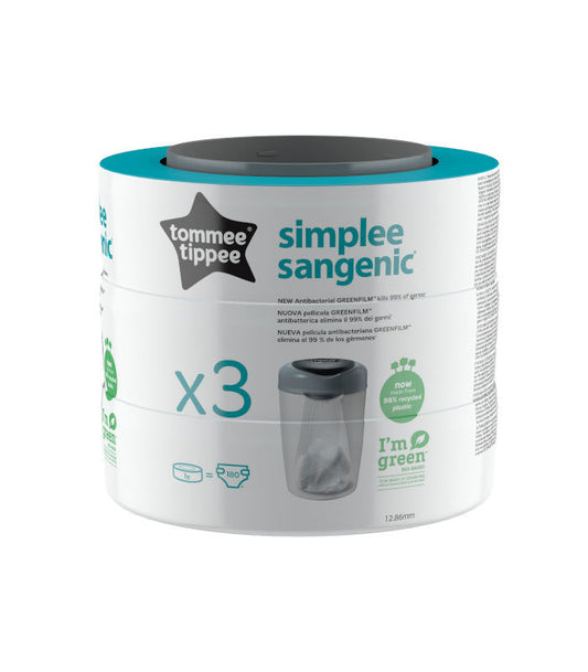 Tommee Tippee Sangenic Simplee Recambio X3