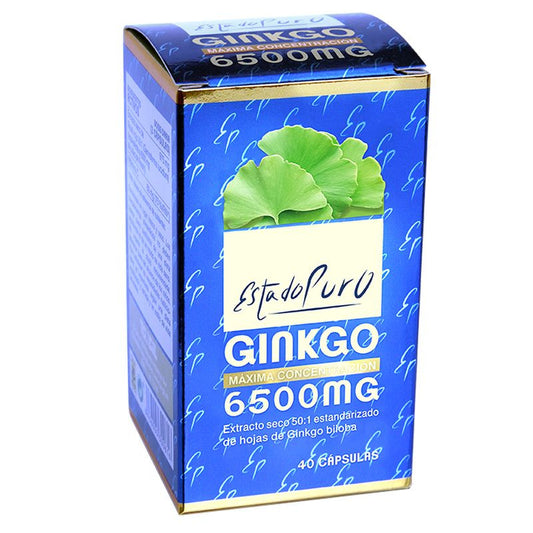Tongil Estado Puro Ginkgo 6500 Mg , 40 cápsulas