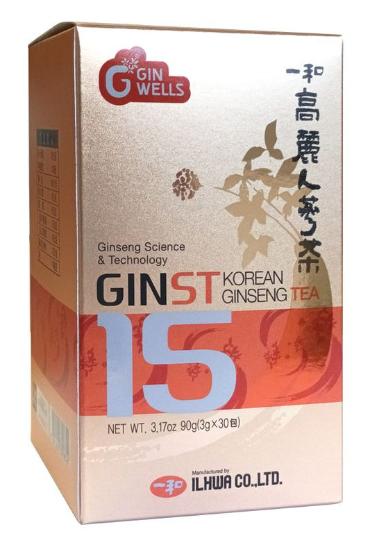 Tongil Ginst15 Tea (Te Ginseng), 30 Sobres      