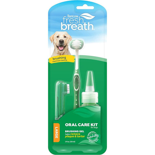Tropiclean Fresh Breath Kit Higiene Dental Perros Grandes