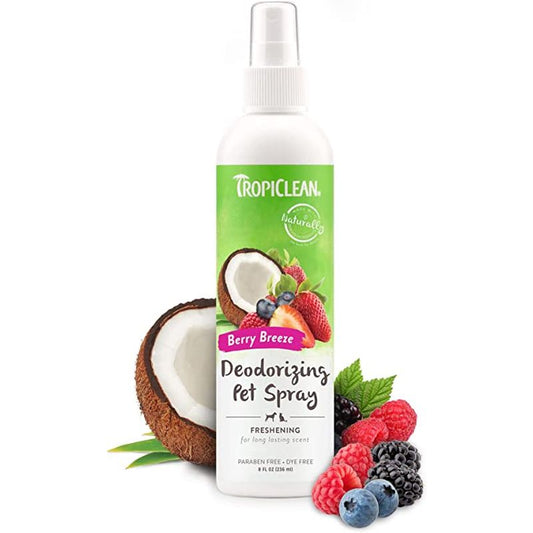 Tropiclean Spray Desodorizante Frutos Rojos Coco 236Ml