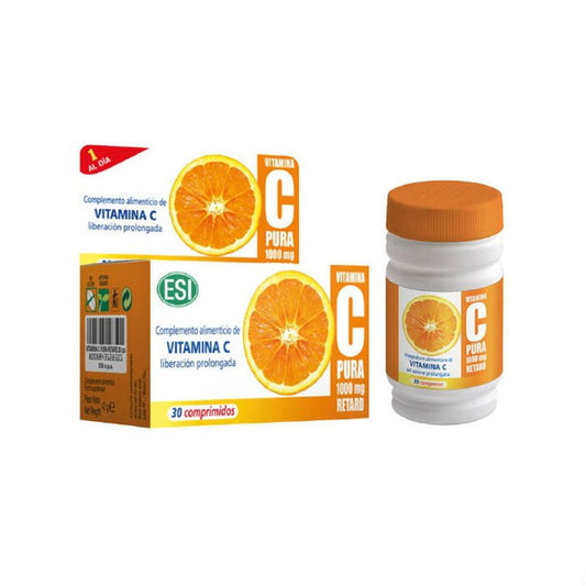 Trepatdiet Vitamina C Pura 1.000 Mg Retard* , 30 comprimidos   