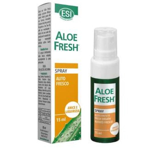 Trepatdiet-Esi Aloe Fresh Aliento Fresco Regaliz Spray 15Ml. 