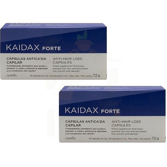 Kaidax Duplo Forte Anticaída Capilar 2 x 60 cápsulas