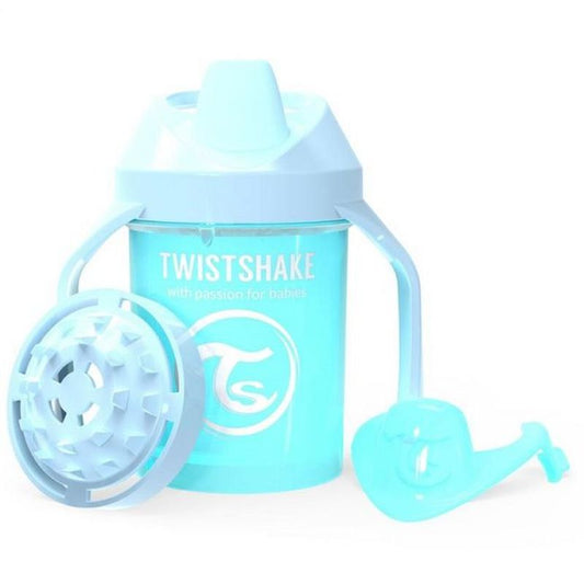 Twistshake Taza Azul +4M , 230 ml