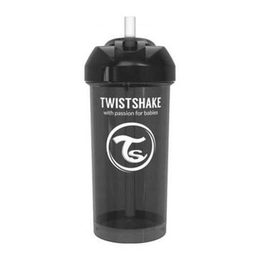 Twistshake Vaso Negra 12+M , 360 ml
