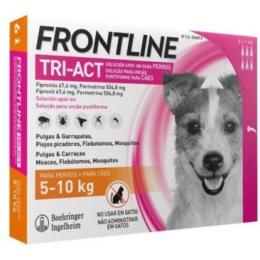 Frontline Tri-Act 5-10Kg 6Pip S