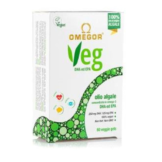 Uga Nutraceuticals Omegor Veg Omega 3 Vegetal 60Cap. 