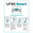 Uniq Smart Preservativos Pre-Erección Sin Latex 3 Unidades