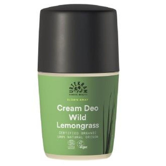 Urtekram Wild Lemongrass Desodorante Roll-On 50Ml Eco Vegan 
