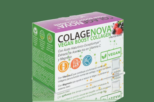 Vaminter Colagenova Vegan Boost Frutos Del Bosque, 21 Sobres      