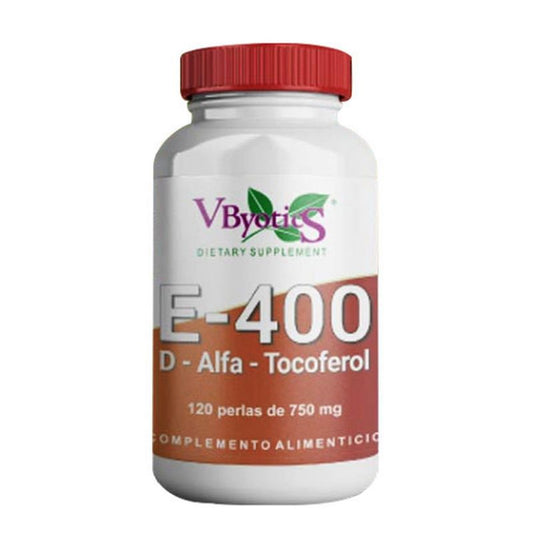 Vbyotics Vitamina E 400 120Perlas 