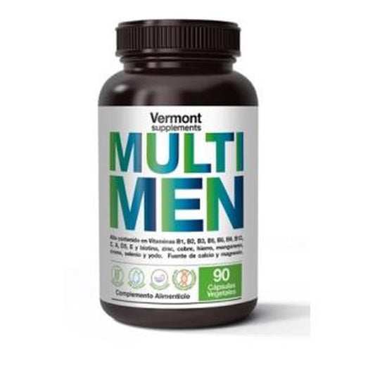 Vermont Supplements Multi Men 90Vcaps. 