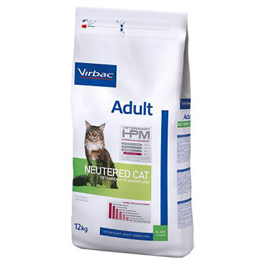 Virbac Hpm Feline Adult Neutered 12Kg, pienso para gatos