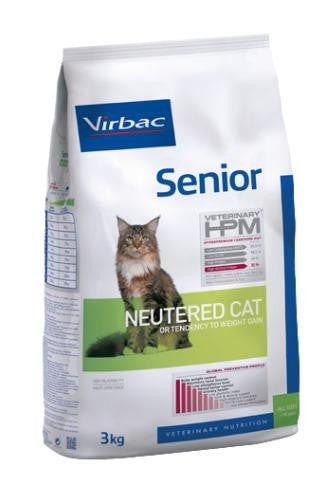 Virbac Hpm Feline Senior Neutered 1,5Kg, pienso para gatos