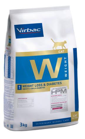 Virbac Hpm Feline Weight Loss Diabetes W1 1,5Kg, pienso para gatos