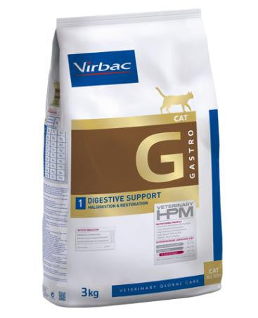Virbac Hpm Feline Digestive Support G1 1,5Kg, pienso para gatos