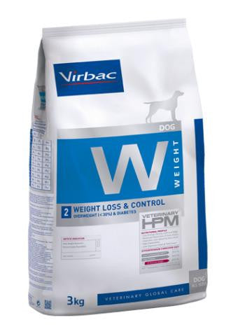 Virbac Hpm Canine Weight Loss Control W2 3Kg, pienso para perros