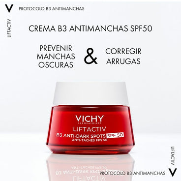 Vichy Liftactiv B3 Crema Dia Spf 50 Antimanchas, 50 ml