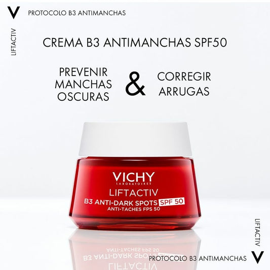 Vichy Liftactiv B3 Crema Dia Spf 50 Antimanchas, 50 ml