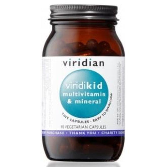 Viridian Virikid Multivit Y Minerales 90Cap.Veg. 