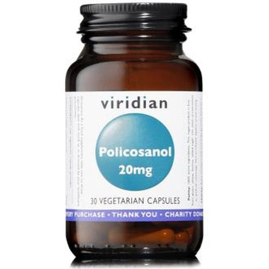 Viridian Policosanol 20Mg. 30Cap.Veg. 