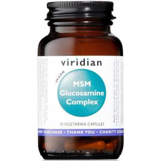 Viridian Glucosamina Msm 30Cap.Veg. 