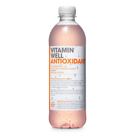 Vitamin Well Antioxidant Melocotón, 500 ml
