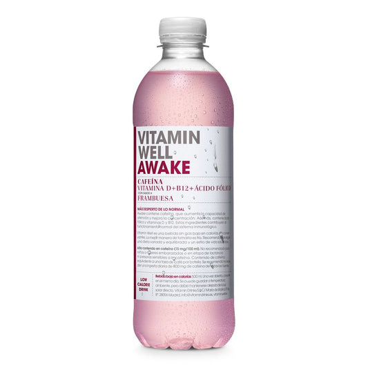 Vitamin Well Awake Frambuesa, 500 ml