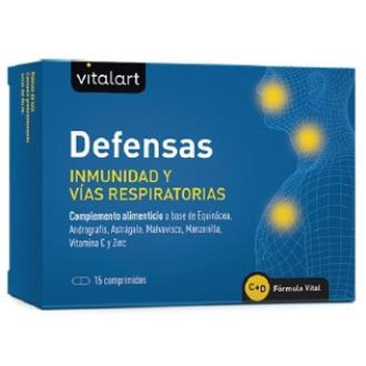 Vitalart Defensas Inmunidad Y Vias Respiratorias 15Comp. 