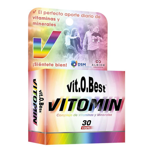Vit.O.Best Vitomin (Vitamin & Mineral Complex) , 30 cápsulas