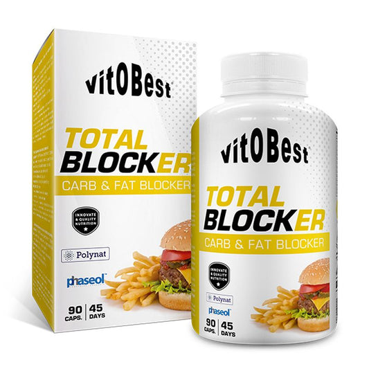 Vit.O.Best Total Blocker Carb & Fat , 90 cápsulas   