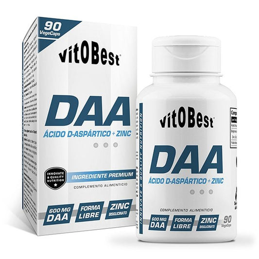 Vit.O.Best Daa (D-Aspartic Acid + Zinc) , 90 cápsulas